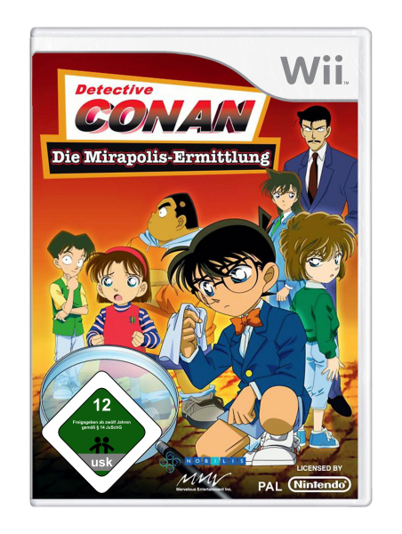 Detective Conan: Die Mirapolis-Ermittlung (EU) (OVP) (sehr guter Zustand) - Nintendo Wii