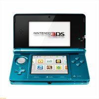 Nintendo 3DS Konsole (CTR-001) ("Aqua Blue",...