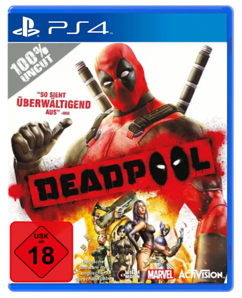 Deadpool (uncut) (EU) (CIB) (very good condition) - PlayStation 4 (PS4)