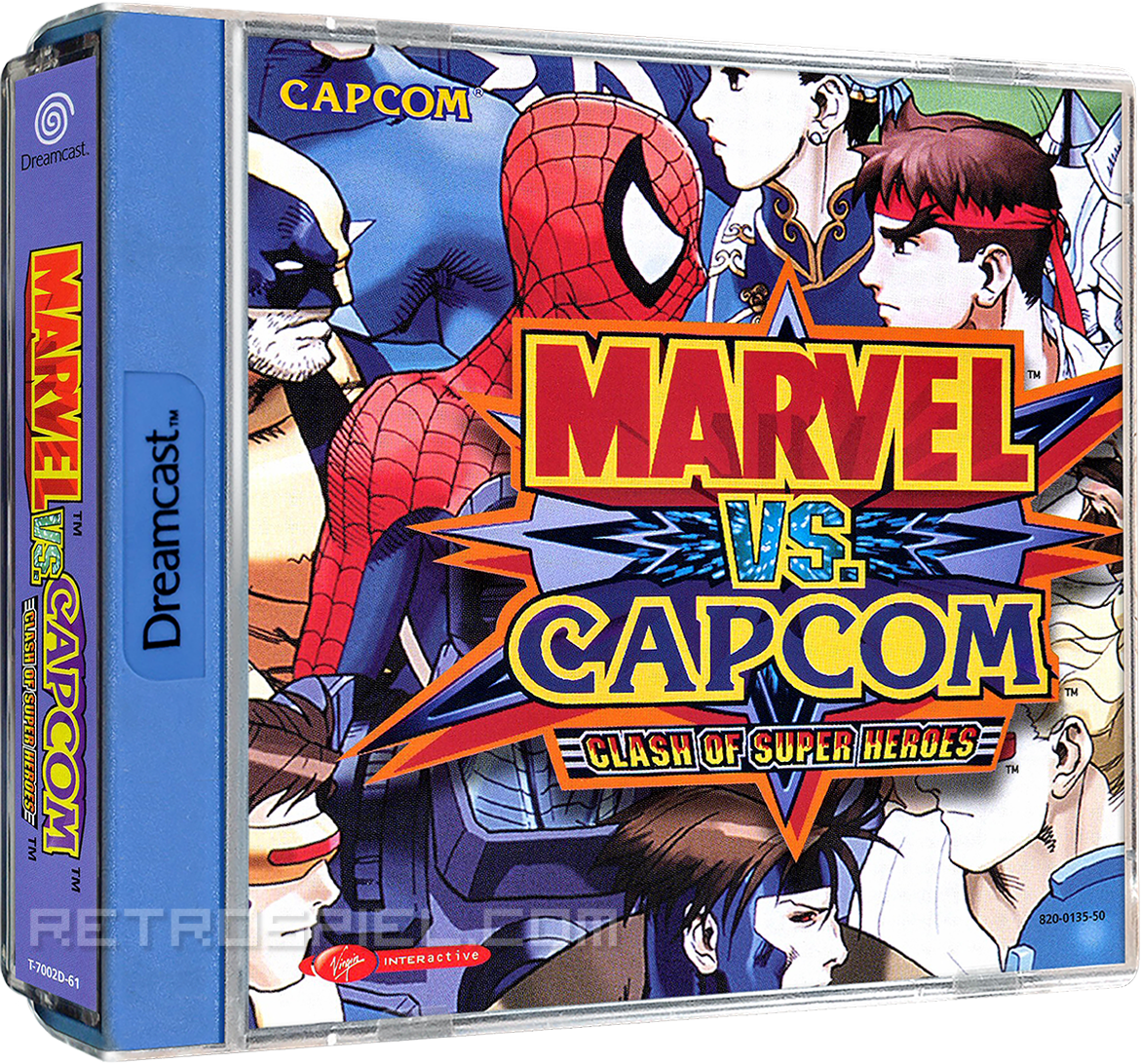 Marvel vs Capcom - Clash of the Super Heroes - Sega Dreamcast ...
