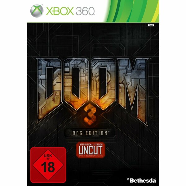 Doom 3 (BFG Edition, Uncut) (EU) (CIB) (very good condition) - Xbox 360