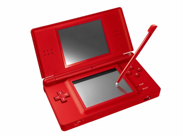 Nintendo DS Lite Rot (USG-001) inkl. Ladekabel (EU) (lose) (sehr guter Zustand) - Nintendo DS