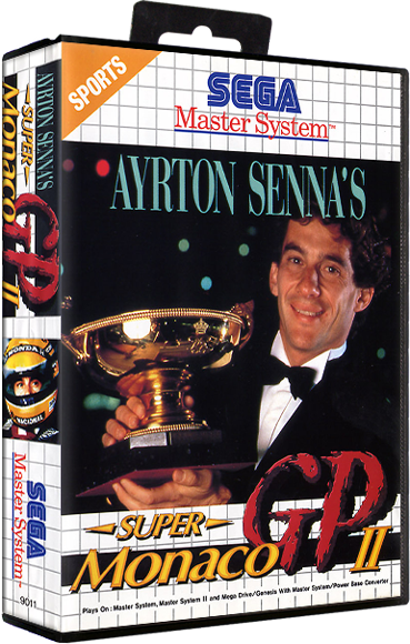 Ayrton Sennas Super Monaco GP II (EU) (CIB) (very good condition) - Sega Master System