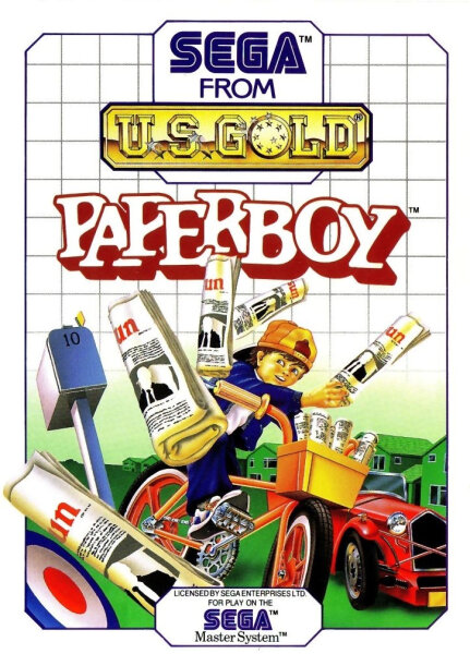 Paperboy (EU) (OVP) (neuwertiger Sammlerzustand) - Sega Master System