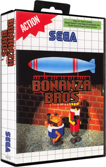 Bonanza Bros. (EU) (CIB) (very good condition) - Sega Master System