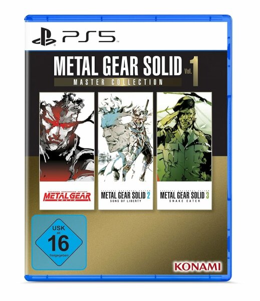 Metal Gear Solid Master Collection Vol. 1 (Day One Edition) (EU) (OVP) (neu) - PlayStation 5 (PS5)