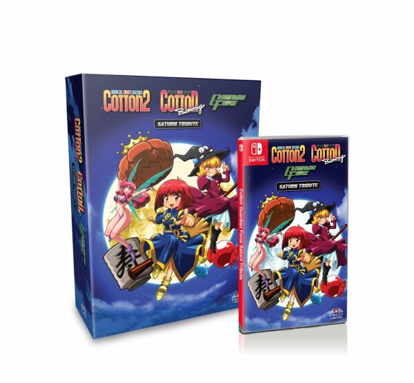 Saturn Tribute: Cotton 2 + Cotton Boomerang + Guardian Force - Collectors Edition (Strictly Limited #53) + Tasse (EU) (OVP) (neu) - Nintendo Switch