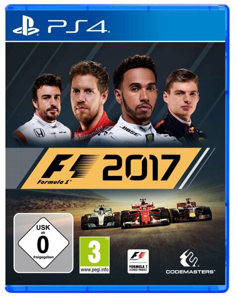 F1 2017 (EU) (OVP) (sehr guter Zustand) - PlayStation 4 (PS4)