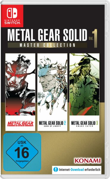 Metal Gear Solid Master Collection Vol. 1 (Day One Edition) (EU) (CIB) (very good condition) - Nintendo Switch