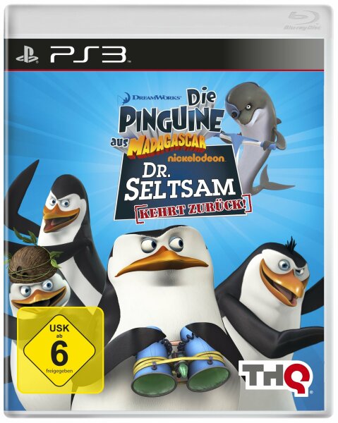 Die Pinguine aus Madagascar: Dr. Seltsam Kehrt Zurück (EU) (complet) (très bon état) - PlayStation 3 (PS3)