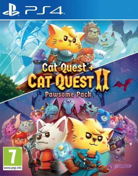 Cat Quest Pawsome Pack (1 + 2) (EU) (OVP) (sehr guter Zustand) - PlayStation 4 (PS4)