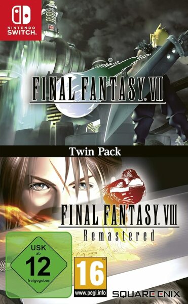 Final Fantasy VII & VIII Twin Pack (EU) (OVP) (sehr guter Zustand) - Nintendo Switch