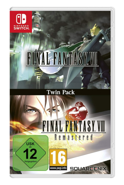 Final Fantasy VII & VIII Twin Pack (EU) (OVP) (sehr guter Zustand) - Nintendo Switch