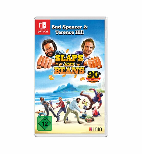 Bud Spencer and Terence Hill: Slaps and Beans - 90th Anniversary (ININ) (EU) (OVP) (neuwertiger Sammlerzustand) - Nintendo Switch