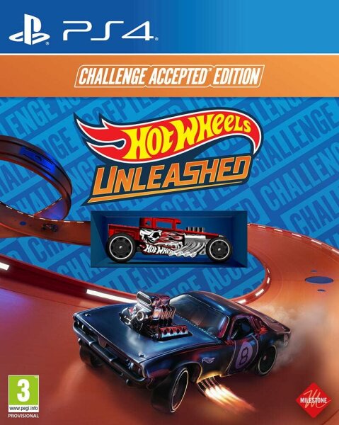 Hot Wheels Unleashed (Challenge Accepted Edition) (EU) (OVP) (sehr guter Zustand) - PlayStation 4 (PS4)