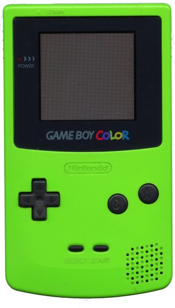 Game Boy Color CGB-001 (grün) (EU) (lose) (neuwertiger Sammlerzustand) - Nintendo Game Boy Color (GBC)