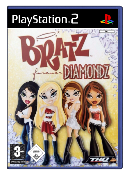 BRATZ Forever Diamondz (EU) (OVP) (sehr guter Zustand) - PlayStation 2 (PS2)