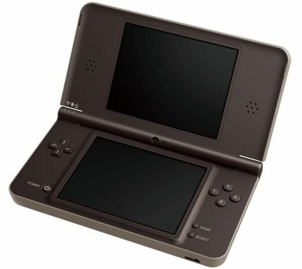 Nintendo DSi XL Konsole (dunkelbraun) inkl. Ladekabel (UTL-001) (EU) (lose) (sehr guter Zustand) - Nintendo DS