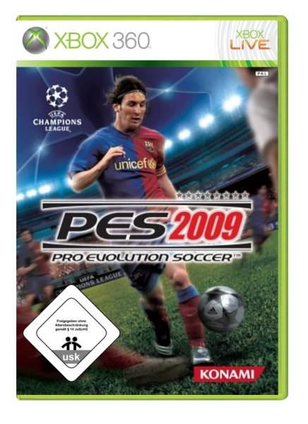 Pro Evolution Soccer 2009 (EU) (CIB) (new) - Xbox 360
