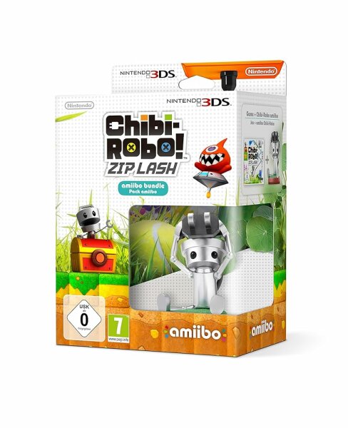 Chibi-Robo! Zip Lash (Amiibo Bundle) (EU) (OVP) (neu) - Nintendo 3DS