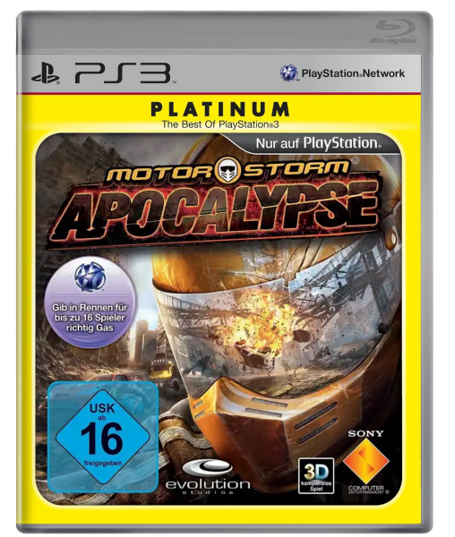 Motor Storm – Apocalypse (Platinum) (EU) (complet) (très bon état) - PlayStation 3 (PS3)