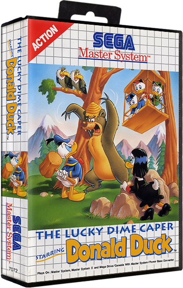 Donald Duck – Lucky Dime Caper (EU) (OVP) (sehr guter Zustand) - Sega Master System