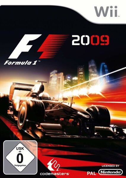 F1 2009 (EU) (OVP) (sehr guter Zustand) - Nintendo Wii