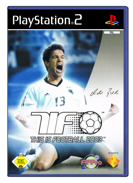 This is Football 2003 (avec CD de Démo) (EU) (complet) (très bon état) - PlayStation 2 (PS2)