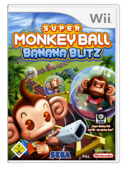 Super Monkey Ball – Banana Blitz (EU) (OVP) (neuwertiger Sammlerzustand) - Nintendo Wii