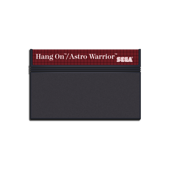 Hang On / Astro Warrior (EU) (lose) (sehr guter Zustand) - Sega Master System