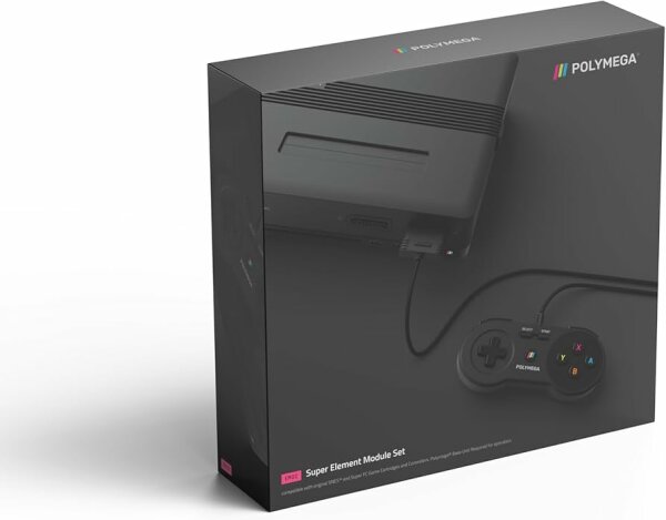 Polymega EM02 Super Element Module Set (EU) (CIB) (very good condition) - Super Nintendo (SNES)