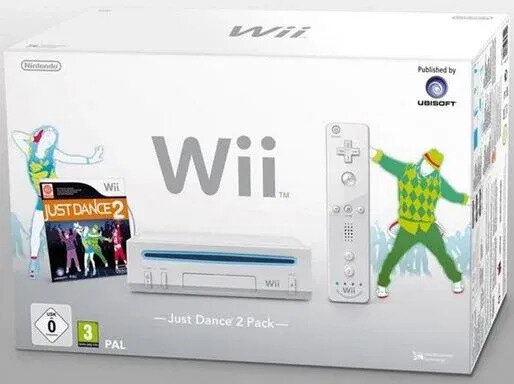 Nintendo Wii Konsole - Just Dance 2 Pack (RVL-101) (EU) (OVP) (sehr guter Zustand) - Nintendo Wii