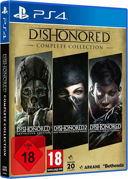 Dishonored (Complete Collection) (EU) (OVP) (sehr guter Zustand) - PlayStation 4 (PS4)