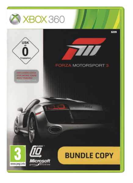 Forza Motorsport 3 (Xbox 360 Elite Bundle Copy) (EU) (CIB) (mint condition) - Xbox 360