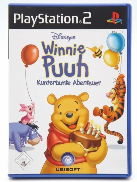 Disneys Winnie Puuh Kunterbunte Abenteuer (EU) (OVP) (neuwertiger Sammlerzustand) - PlayStation 2 (PS2)