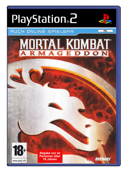 Mortal Kombat Armageddon (version allemande) (EU) (complet) (comme neuf) - PlayStation 2 (PS2)