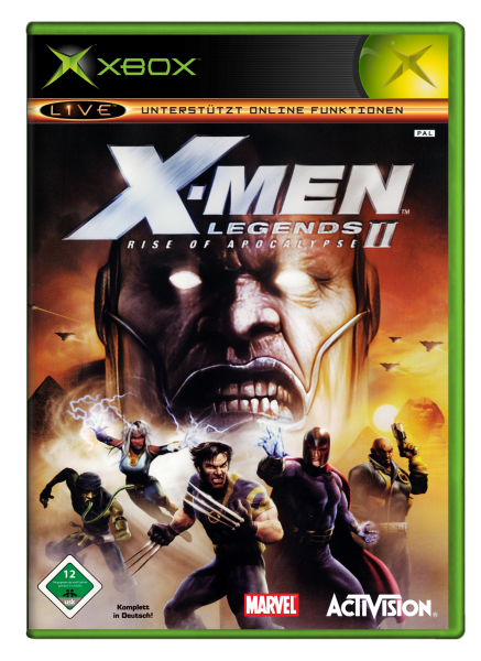X-Men Legends II: Rise of Apocalypse (EU) (complet) (très bon état) - Xbox
