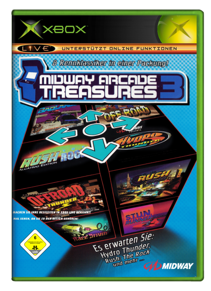 Midway Arcade Treasures 3 (EU) (OVP) (sehr guter Zustand) - Xbox