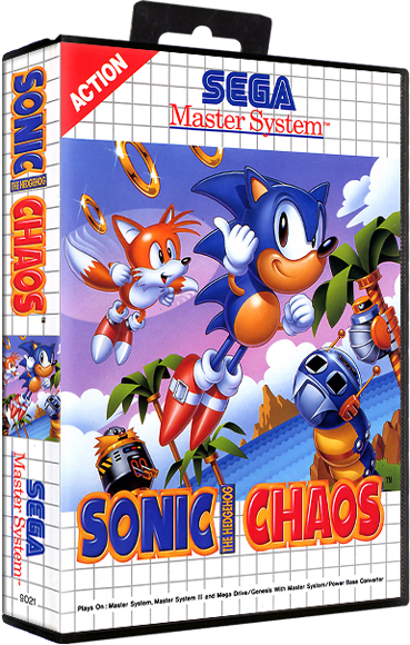 Sonic Chaos (EU) (OVP) (neuwertiger Sammlerzustand) - Sega Master System