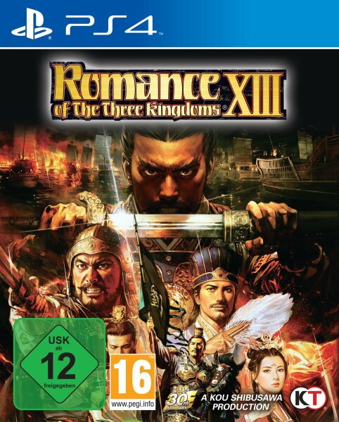 Romance of The Three Kingdoms XIII (EU) (OVP) (neuwertiger Sammlerzustand) - PlayStation 4 (PS4)