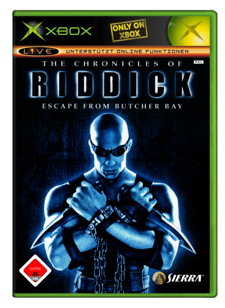 The Chronicles of Riddick: Escape from Butcher Bay (EU) (complet) (très bon état) - Xbox