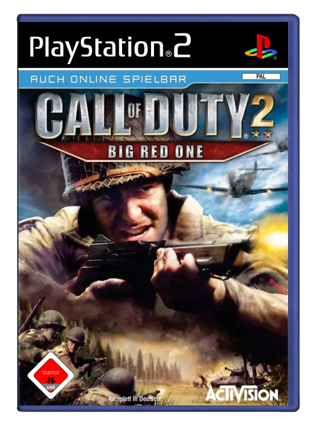 Call of Duty 2: Big Red One (EU) (complet) (comme neuf) - PlayStation 2 (PS2)