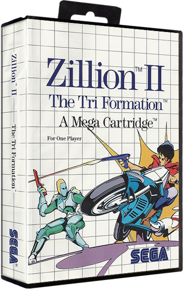 Zillion II – The Tri-Formation (EU) (OVP) (neuwertiger Sammlerzustand) - Sega Master System