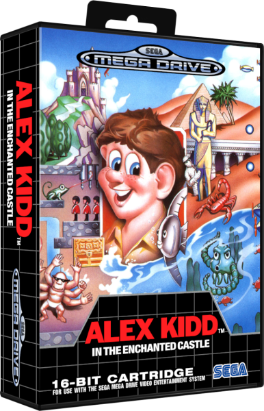 Alex Kidd in the Enchanted Castle (EU) (CIB) (very good condition) - Sega Mega Drive