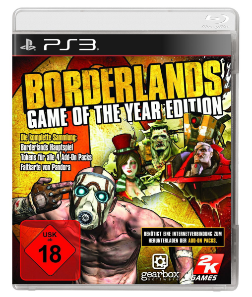 Borderlands (Game of the Year Edition) (EU) (complet) (neuf) - PlayStation 3 (PS3)