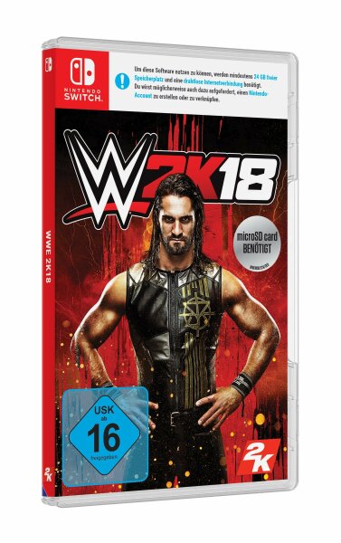 WWE 2K18 (EU) (complet) (très bon état) - Nintendo Switch