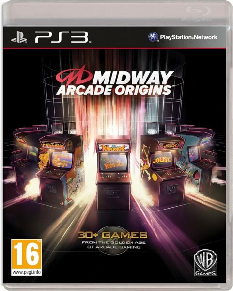 Midway Arcade Origins (PEGI) (EU) (OVP) (neuwertiger Sammlerzustand) - PlayStation 3 (PS3)