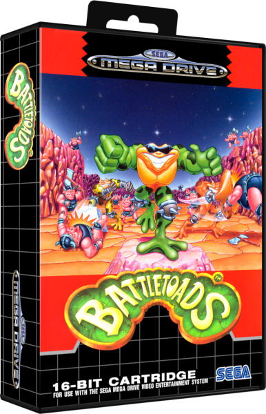 Battletoads (EU) (OVP) (sehr guter Zustand) - Sega Mega Drive