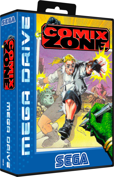Comix Zone (EU) (CIB) (very good condition) - Sega Mega Drive