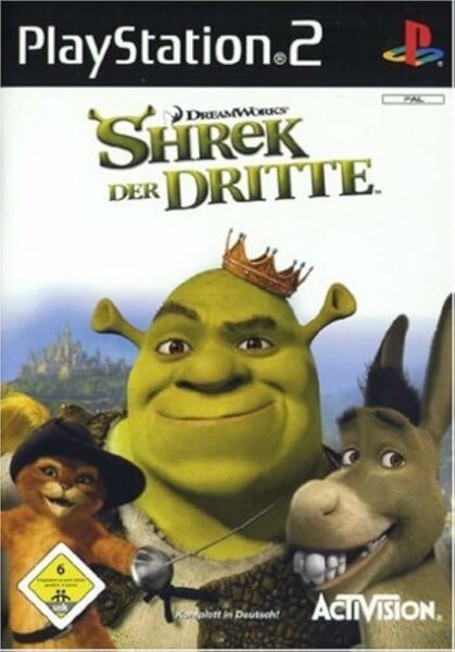 Shrek Der Dritte (EU) (complet) (très bon état) - PlayStation 2 (PS2)